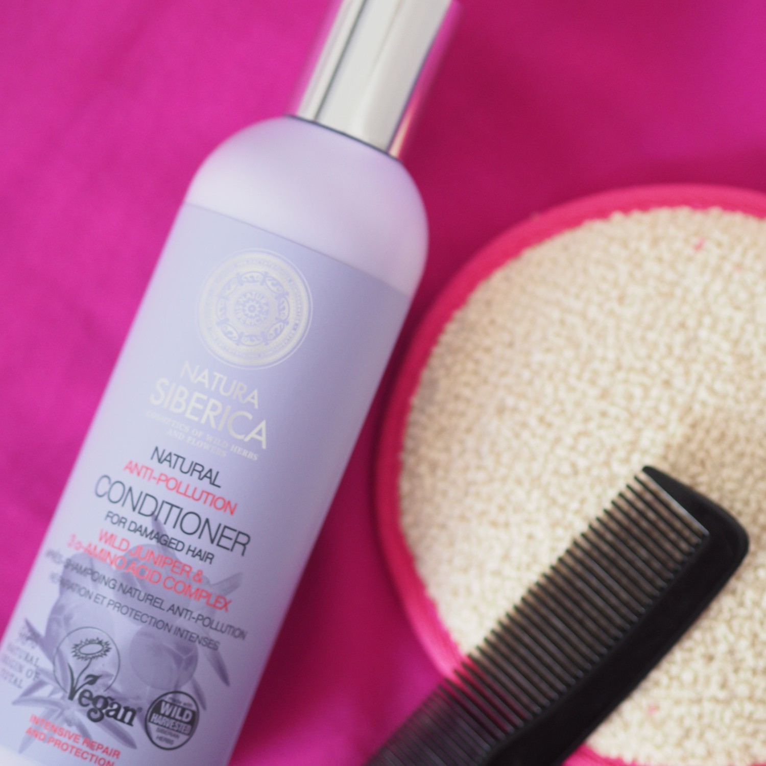 Natura Siberica apres-shampoing anti pollution vegan