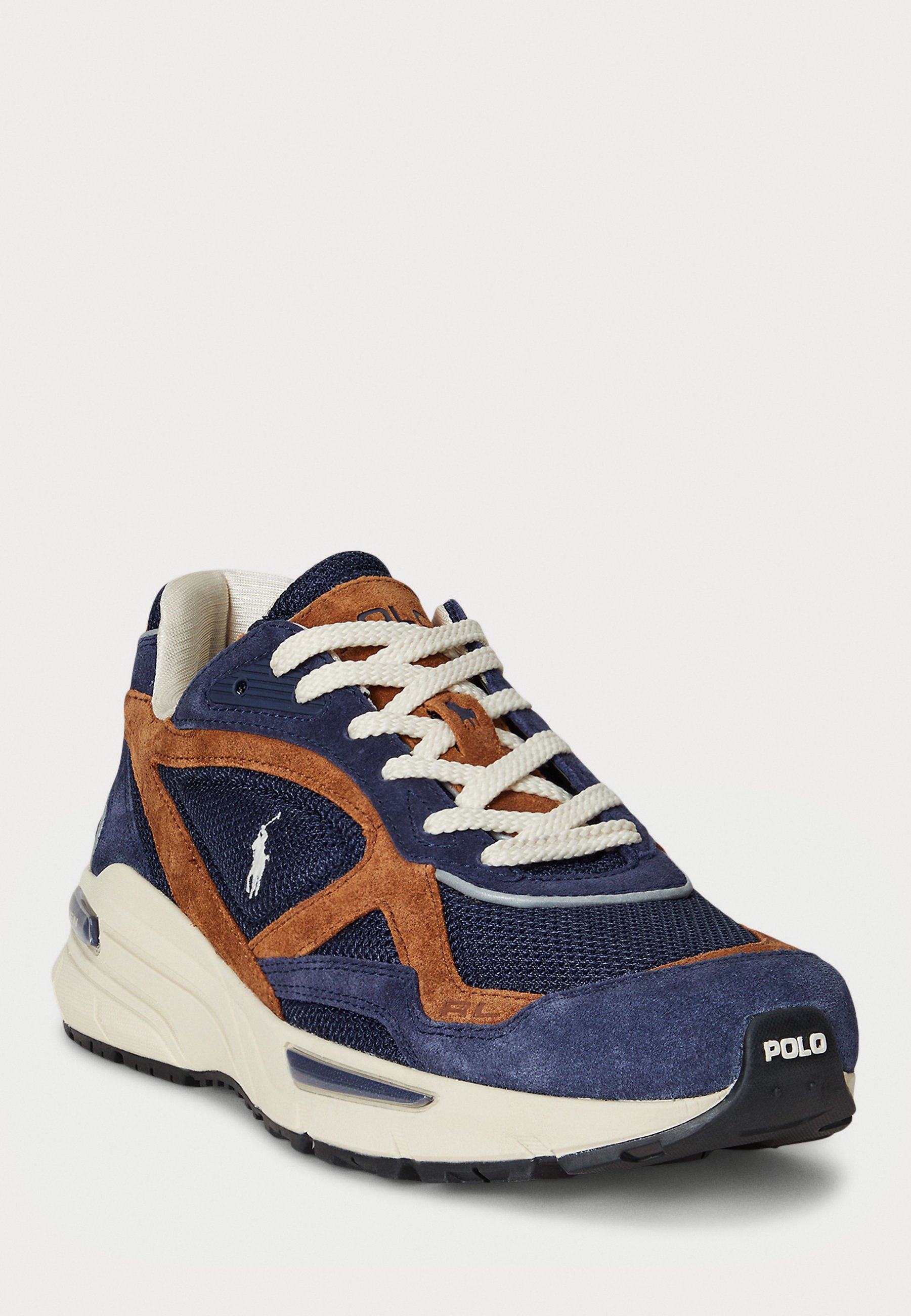 Polo Ralph Lauren TRACKSTER 275 - Tenisky - navy/teak