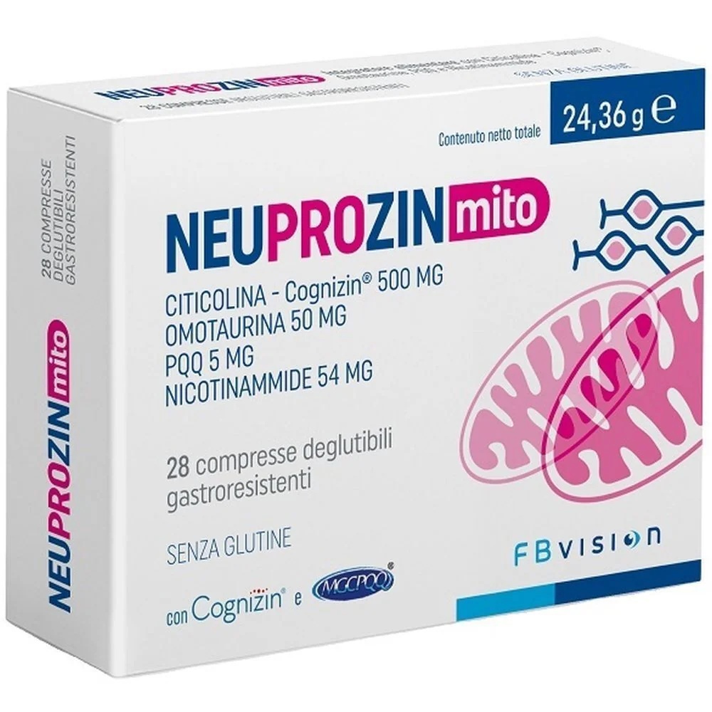 FB VISION Neuprozin Mito 28 magensaftresistente Tabletten Nervensystem