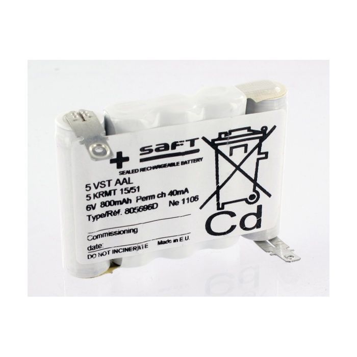 Batteries type Arts 6V 800mAh 5 VST AAL 805696