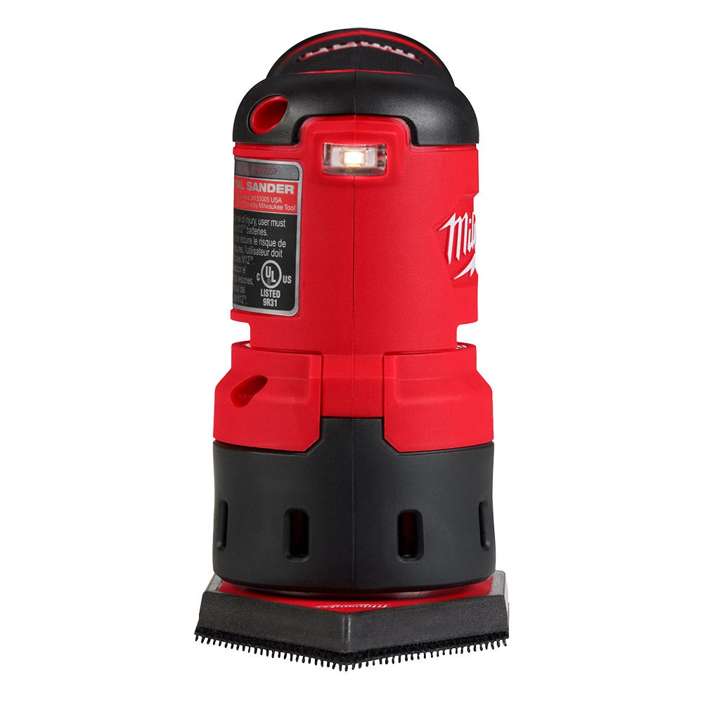 Lixadeira orbital MILWAUKEE FUEL™ 12V para trabalhos de precisão em couro M12FDSS0