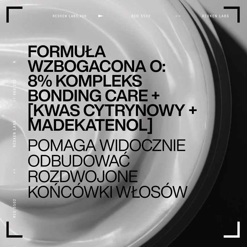 „Redken Acidic Bonding Concentrate“ regeneruojamasis balzamas nuo išsišakojusių plaukų galiukų