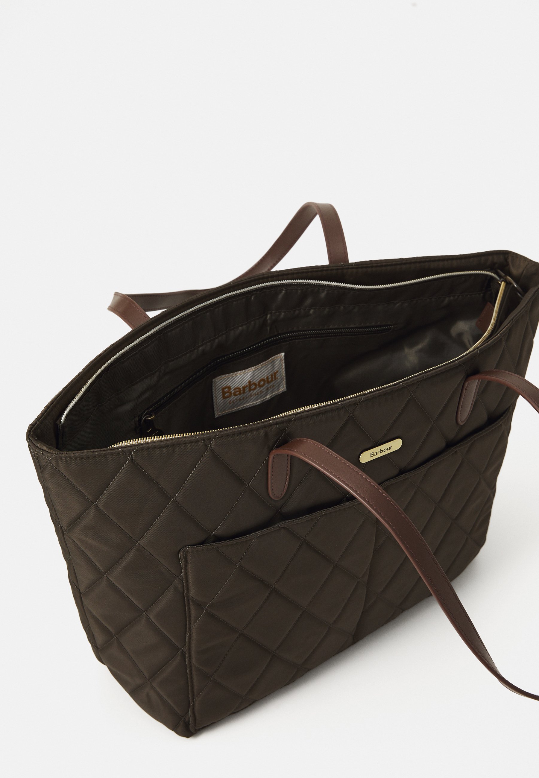 Bolsa Barbour Tote - verde-oliva