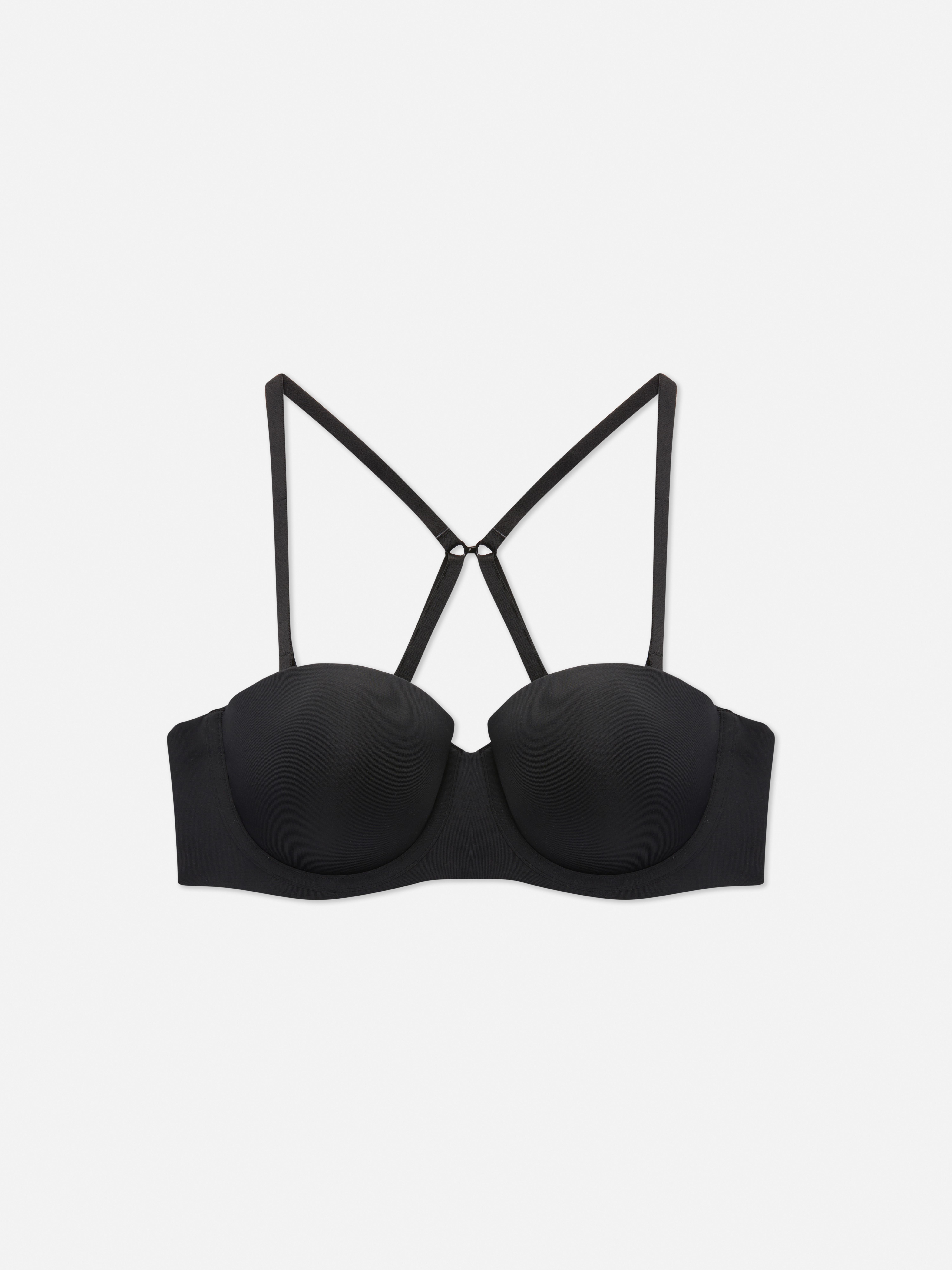 Reggiseno senza spalline multi-stile, coppa AD. Crea più look con il tuo reggiseno grazie a questo modello senza spalline regolabile.