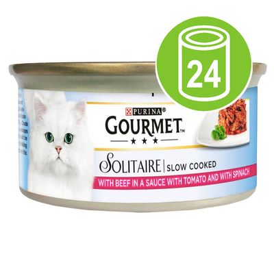 Pack Économies Gourmet Solitaire 24 x 85 g