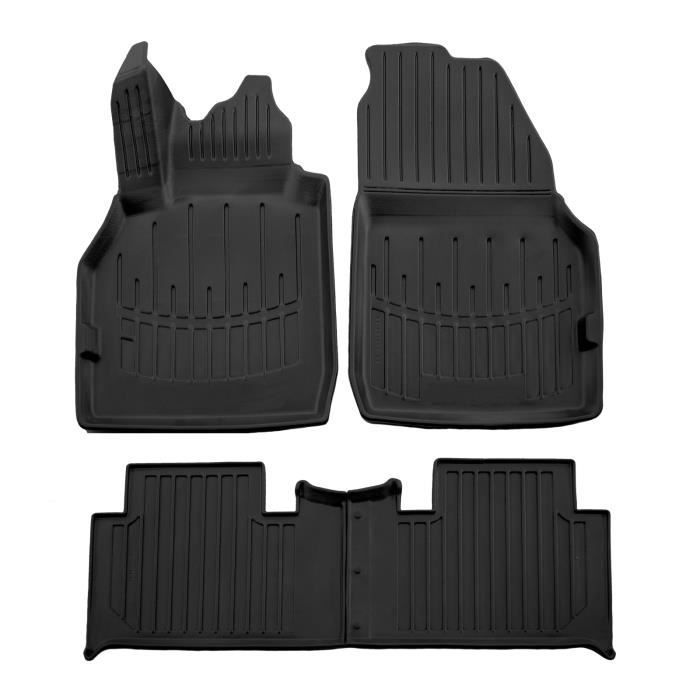 Tappetini SCOUTT - Renault Scenic 2 - Gomma Premium - 3D - Resistenti all'acqua