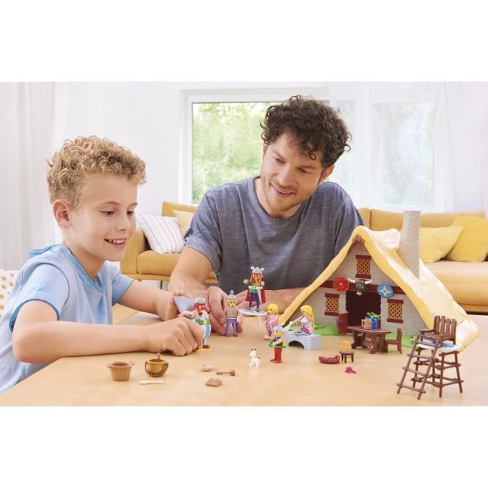 PLAYMOBIL 70932 Asterix, Vitalstatistix's Hut, Figures, 110 pieces, Ages 5+
