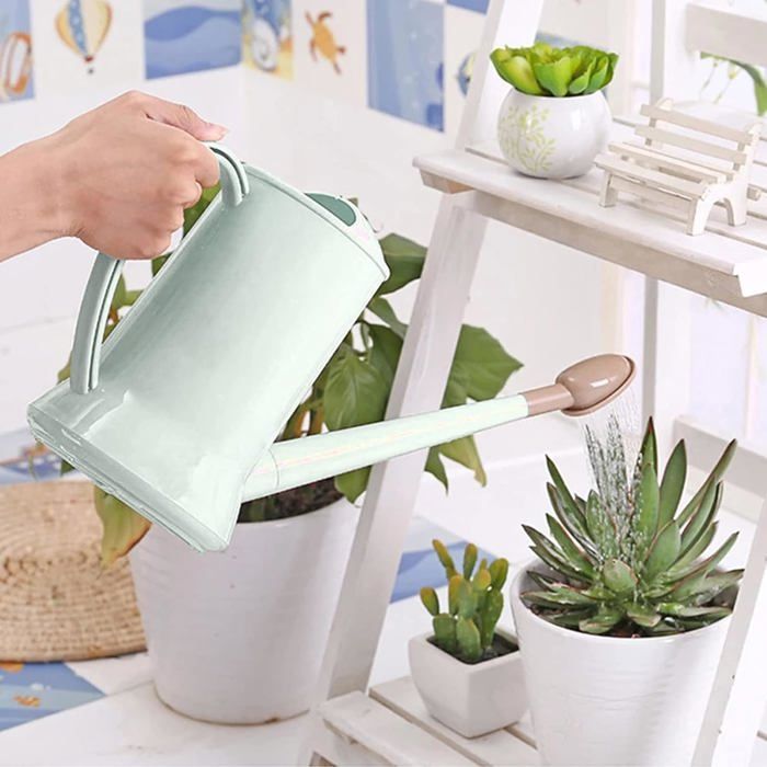 Arrosoir de 2 litres à Long Bec en Plastique arroseur détachable Plante arrosoir Vaporisateur d'eau léger Bouteille d'arrosage