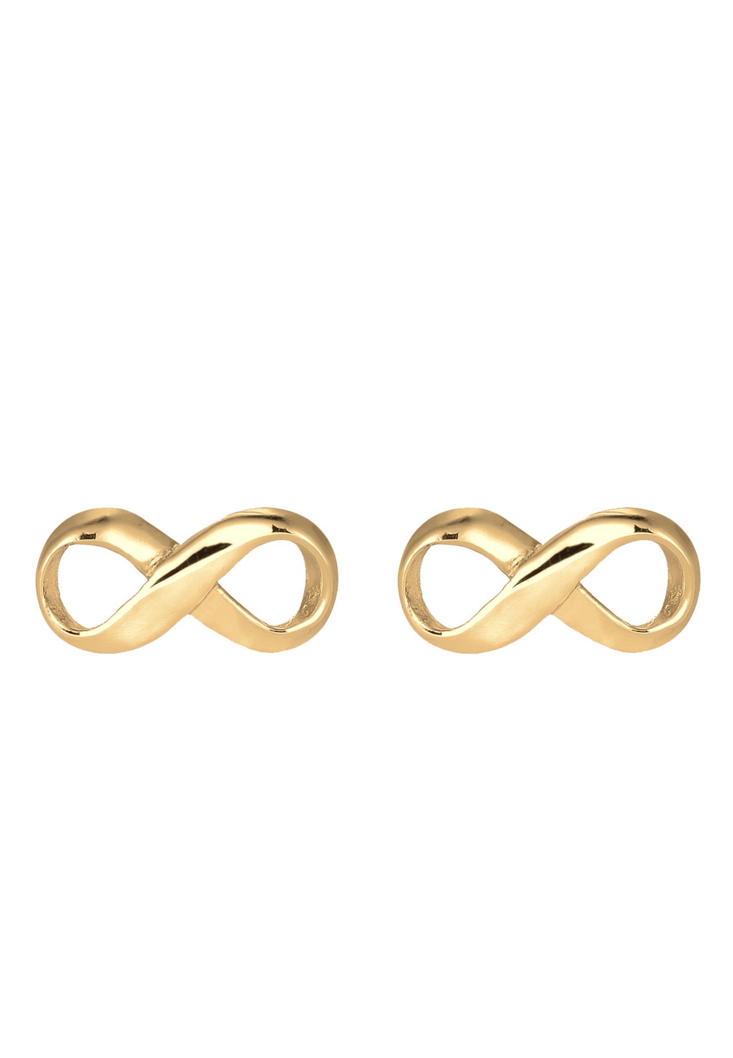 Elli Femmes Clous d'oreilles Symbole Infinité en Argent Sterling 925