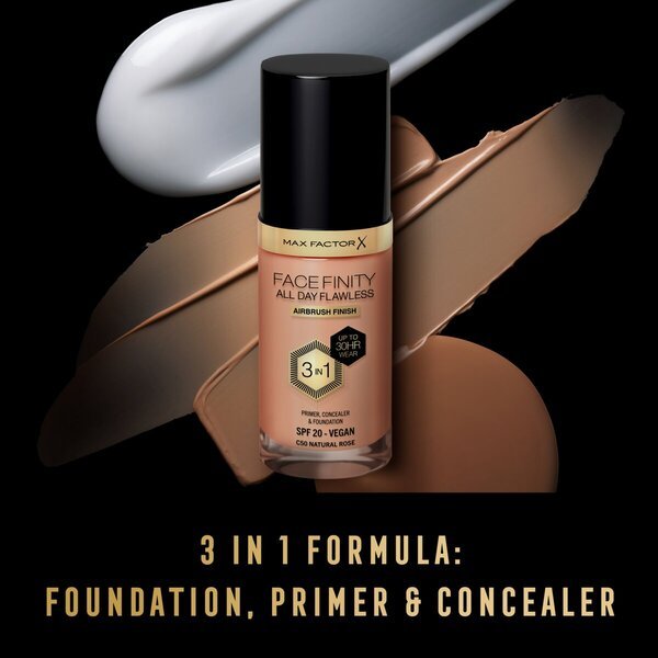 Max Factor Facefinity All Day Flawless C50 Natural Rose Foundation 30ml