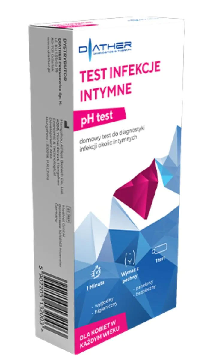 Diather pH Test, Domowy test na infekcje intymne