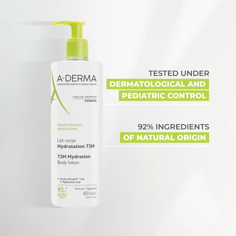 Loção Corporal Hidratante A-Derma Essentials 24h