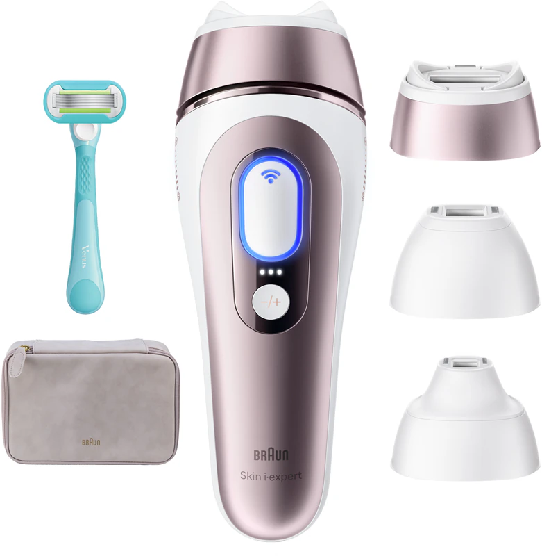 Braun Smart IPL Skin i·expert PL7321 inteligentní IPL přístroj na odstraňování chloupků na těle, obličeji, v oblasti bikin a v podpaží