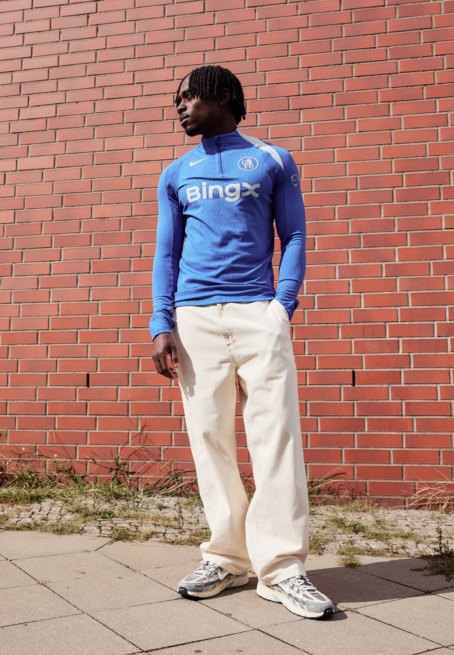 Nike Performance CFC - Top met lange mouwen - game royal/field silver-kleur