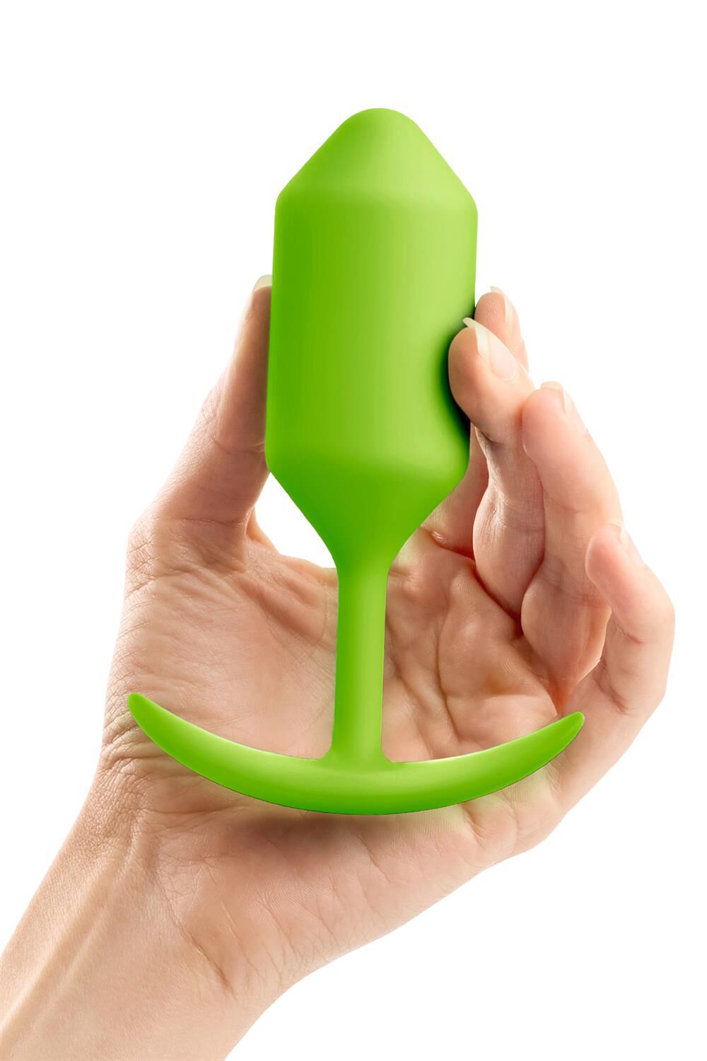 B-Vibe Snug Plug 3 limetková