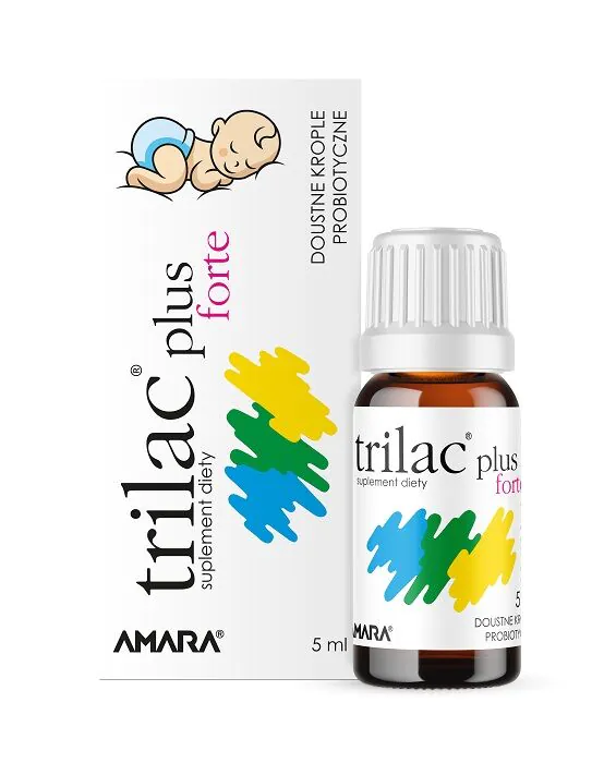 Trilac Plus Forte, Doustne krople probiotyczne