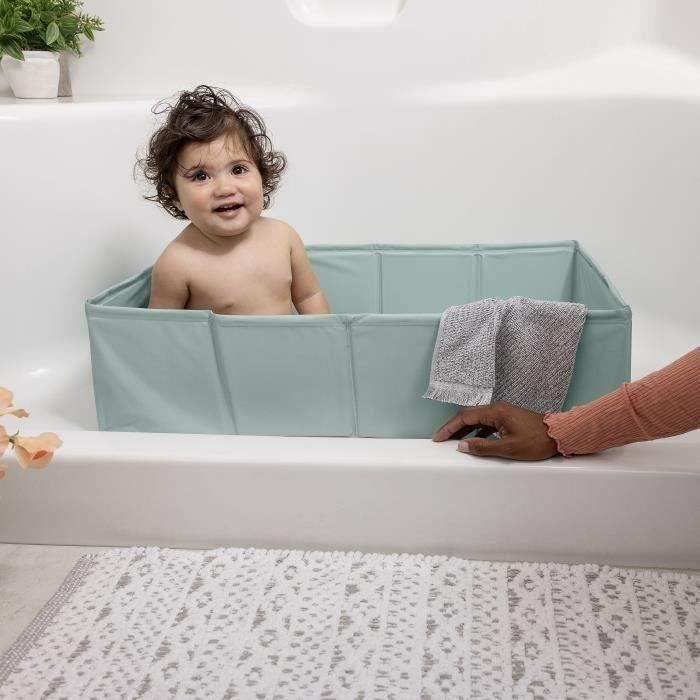 INGENUITY - Sammenklappeligt babybadekar - Bærbart - Vandtæt foring - Nem at rengøre