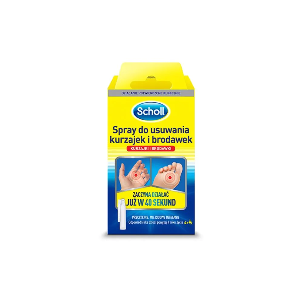 Scholl Spray do usuwania kurzajek i brodawek