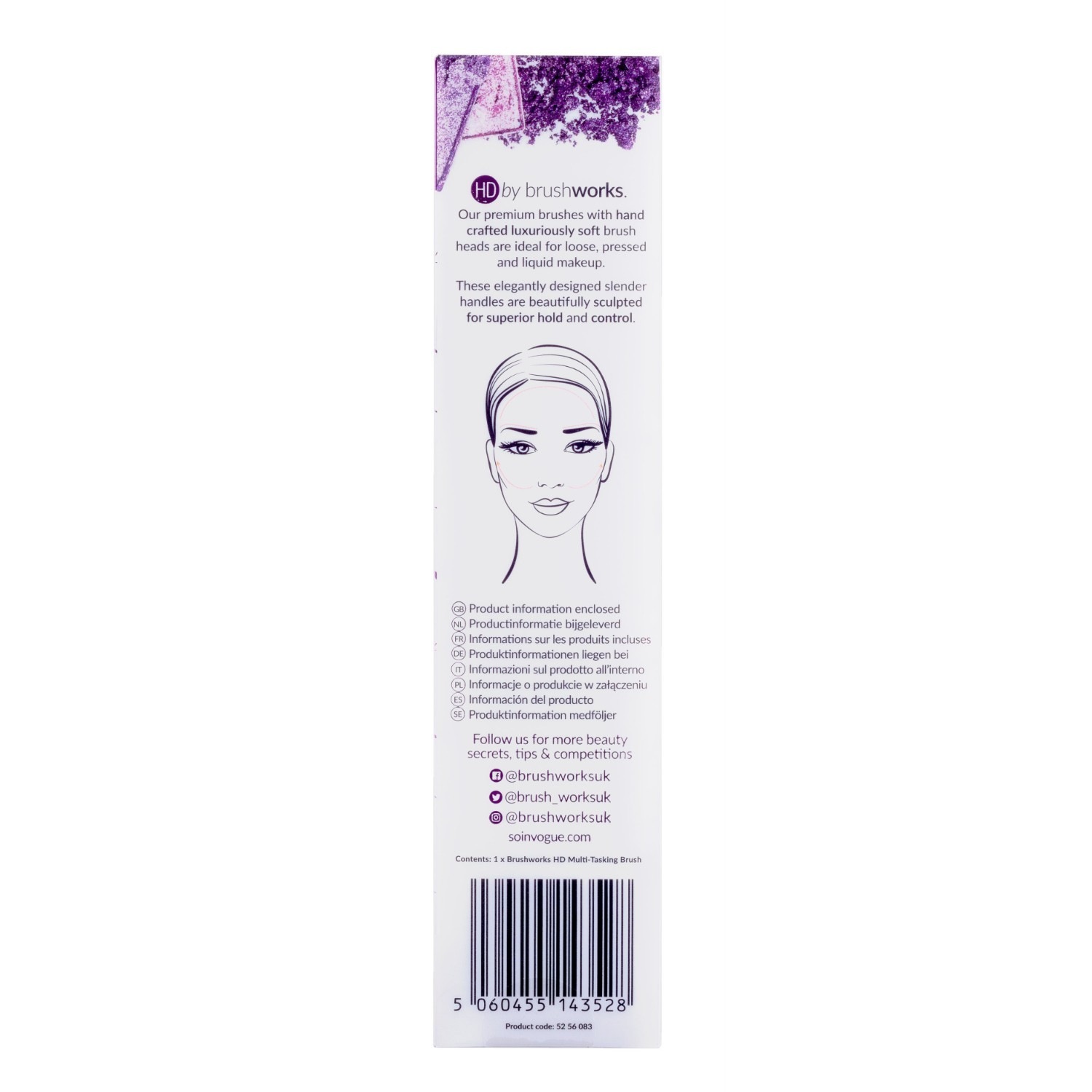 Brushworks Pinceau Multi-Usage HD