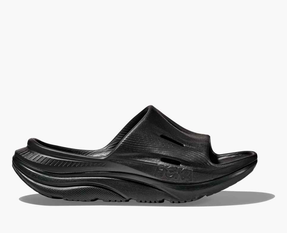 HOKA Ora Recovery Slide 3 Nero/Nero