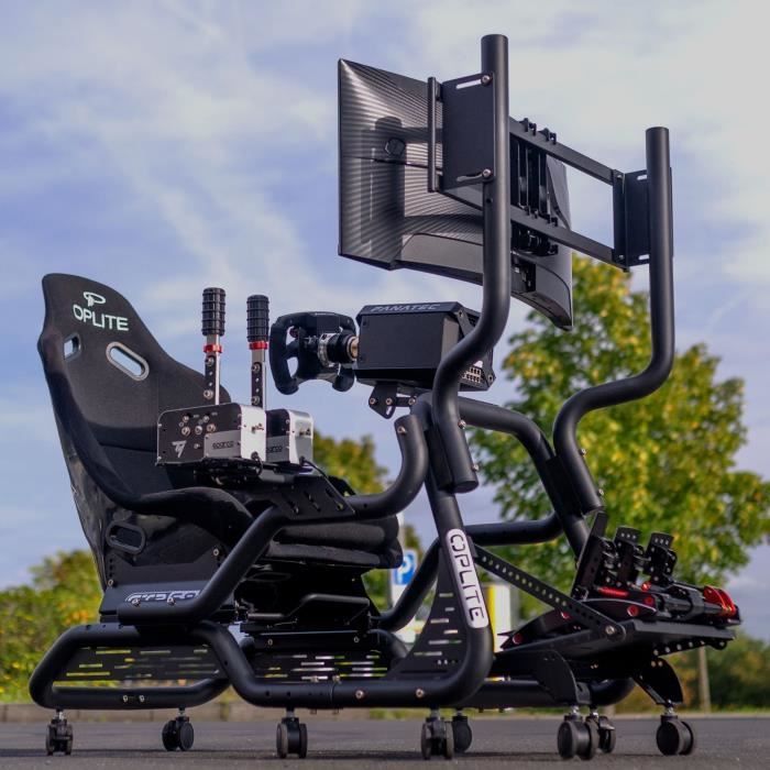 Simulador de cabina de carreras y vuelo - OPLITE - GTR S8 Infinity Force