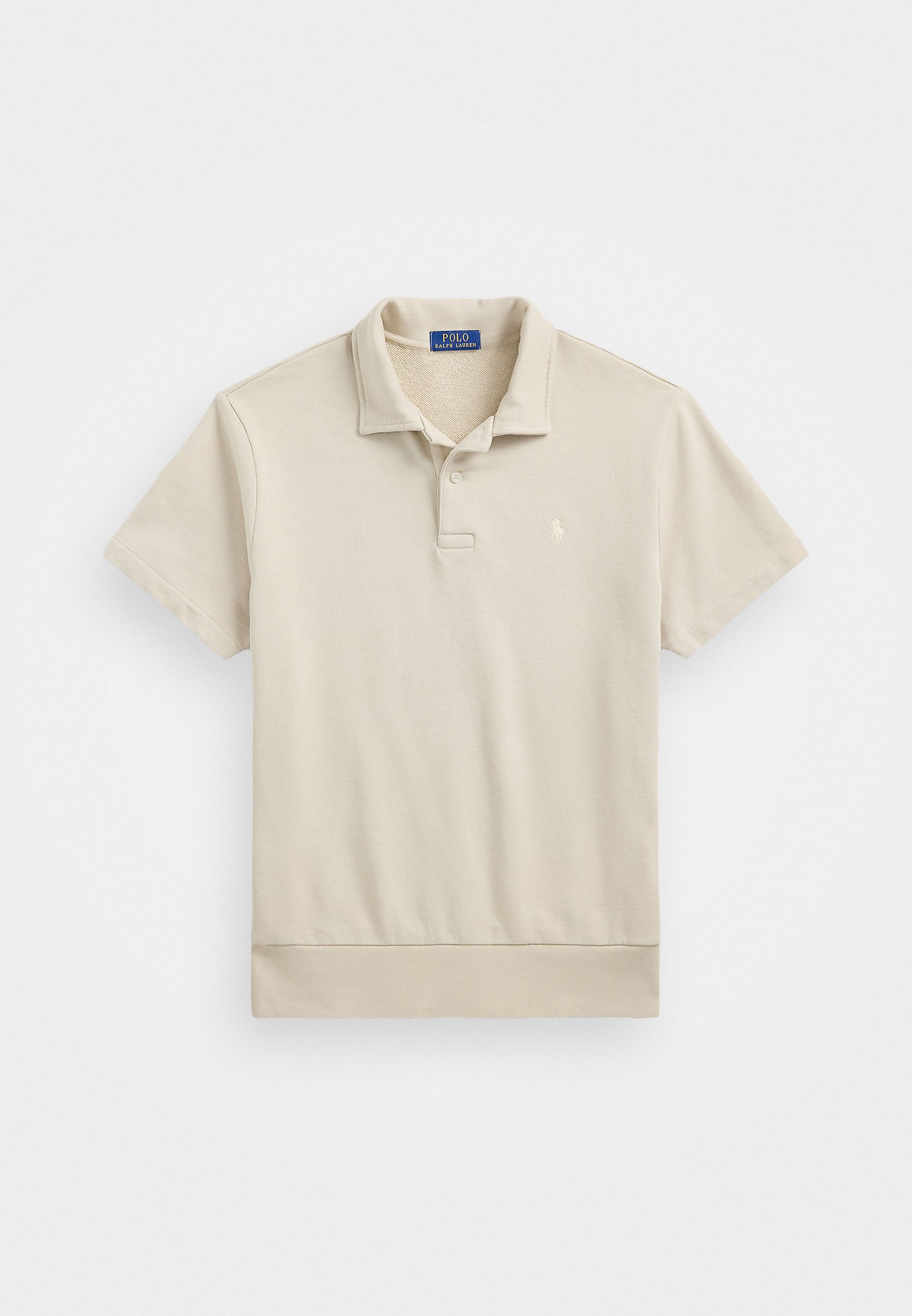 Felpa Polo Ralph Lauren Loopback Fleece Polo-Collar - Polo - grigio gres
