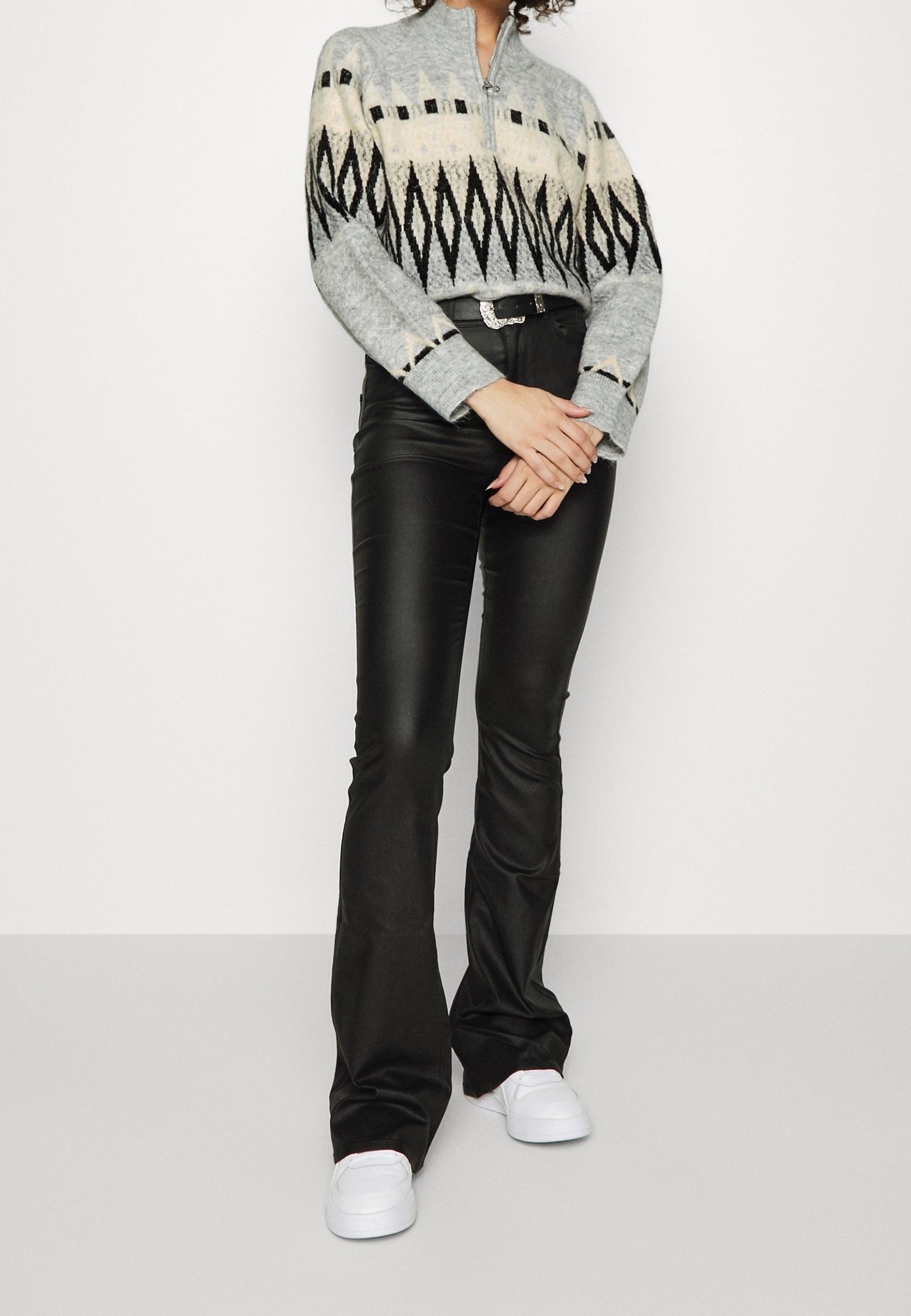 Pull haut Object - gris clair