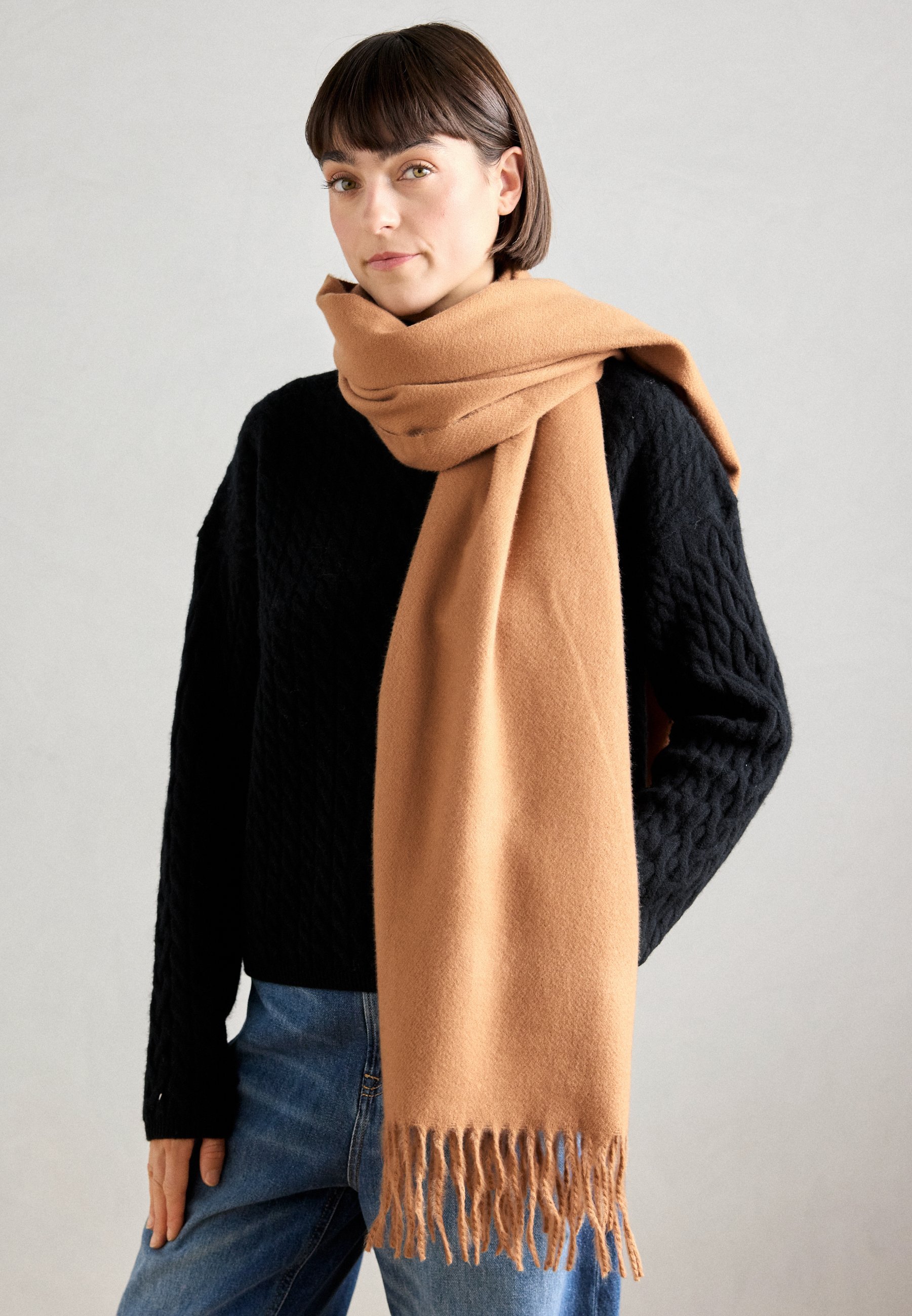 Sciarpa Anna Field - color cammello