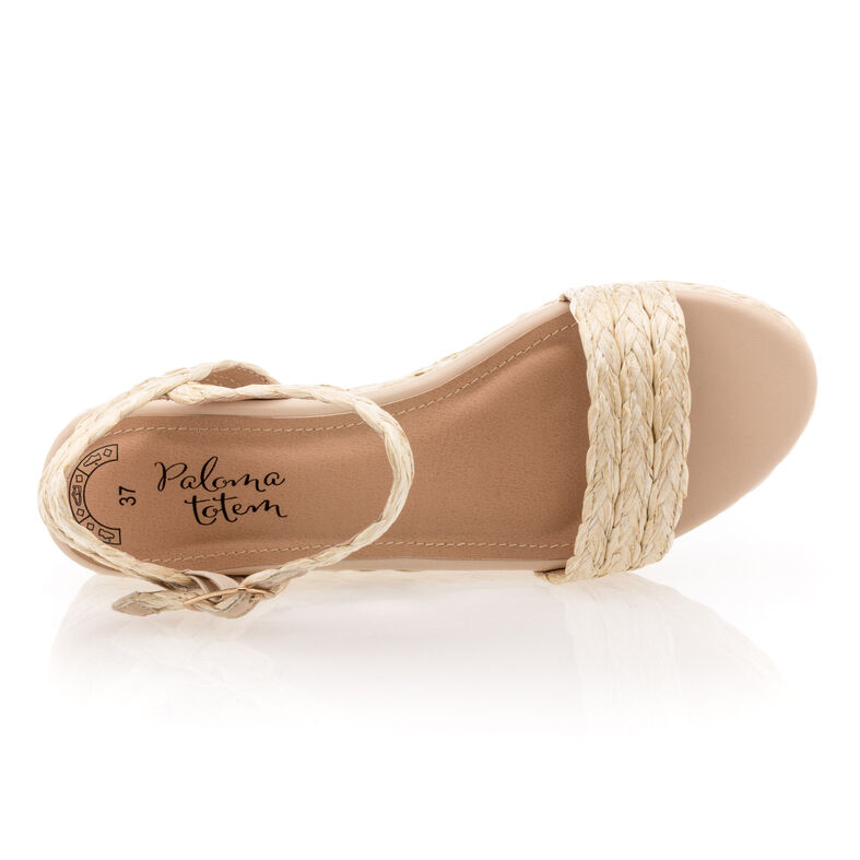 Sandales / nu-pieds Femme Beige