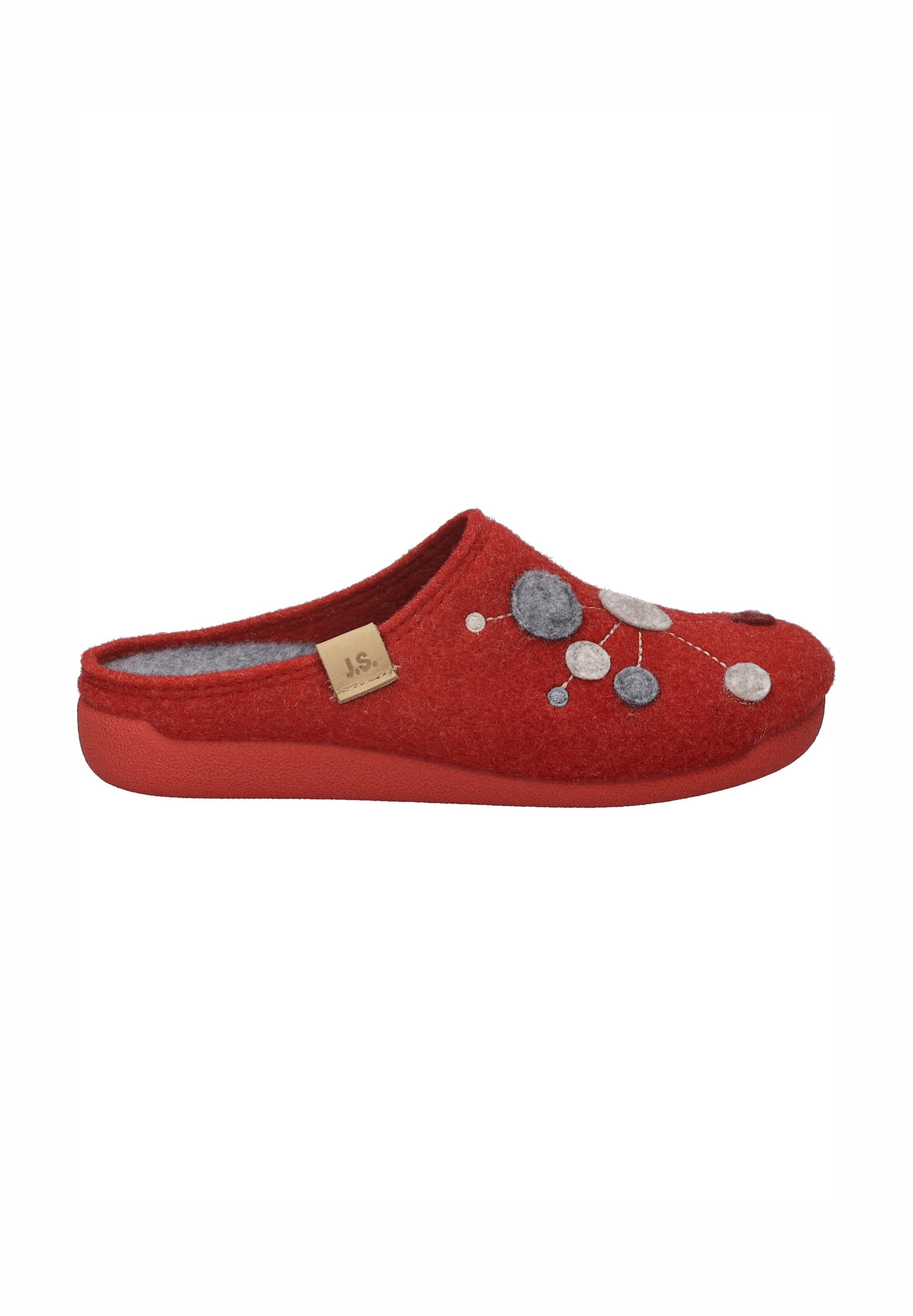 Josef Seibel CARA - Pantoletten - rot multi