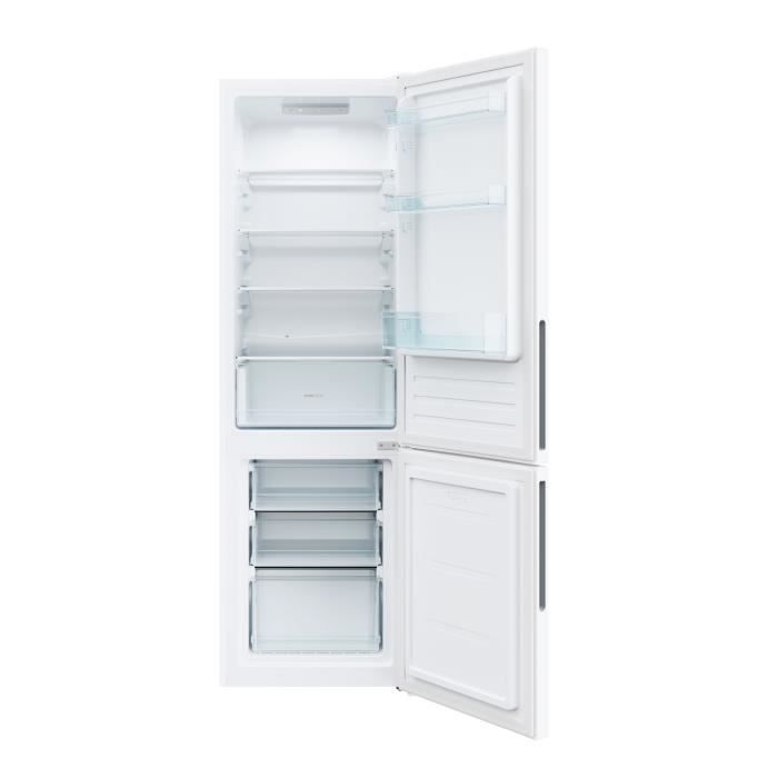 CANDY Combi Refrigerator - CCT3L517EW - Energy Class E - 260 L - 39 dB - White