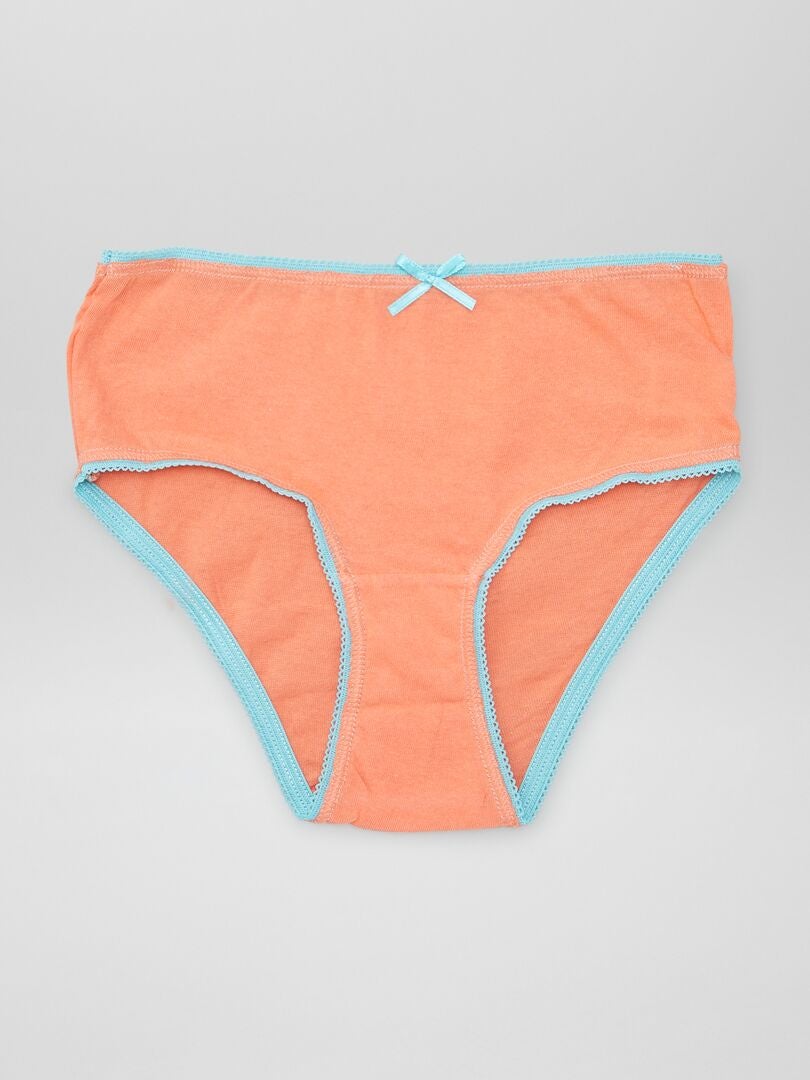 Set van 5 bedrukte slips - ROZE