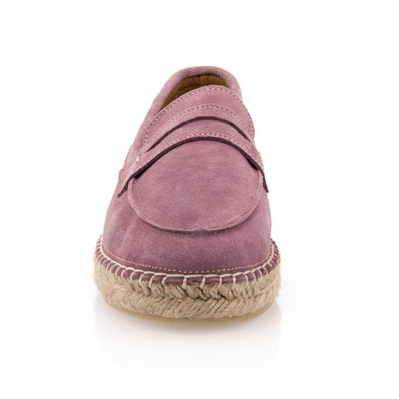 Lila Damen-Loafer/Bootsschuhe