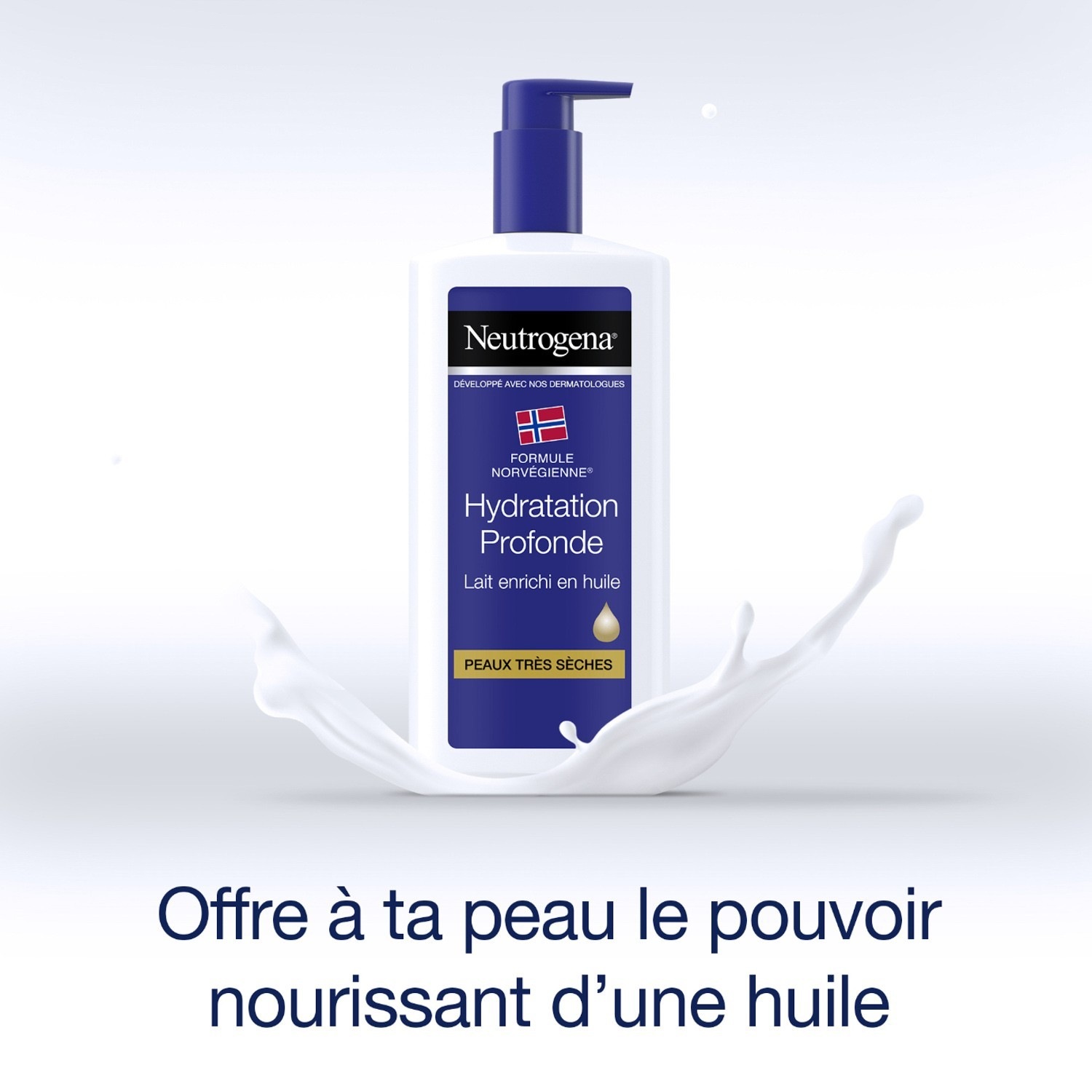 Neutrogena Corps Hydratation Profonde Lait enrichi en huile
