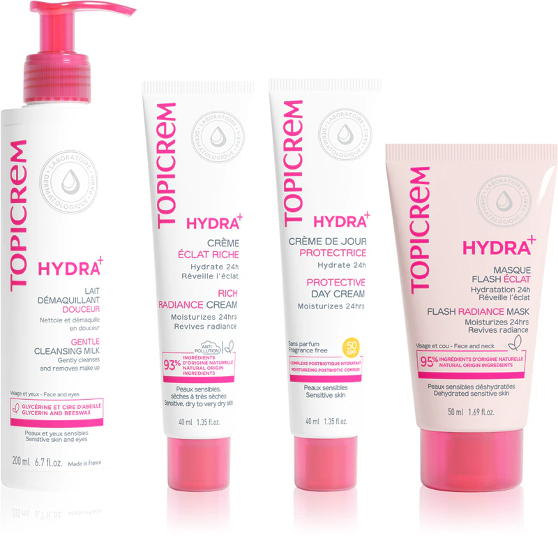 Kit Topicrem Hydra+ para pele seca e desidratada