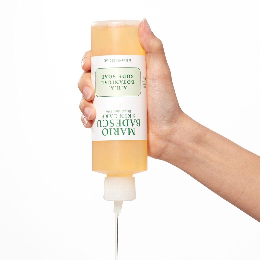 Mario Badescu AHA botaninis kūno muilas su Acne Acid - 236 ml