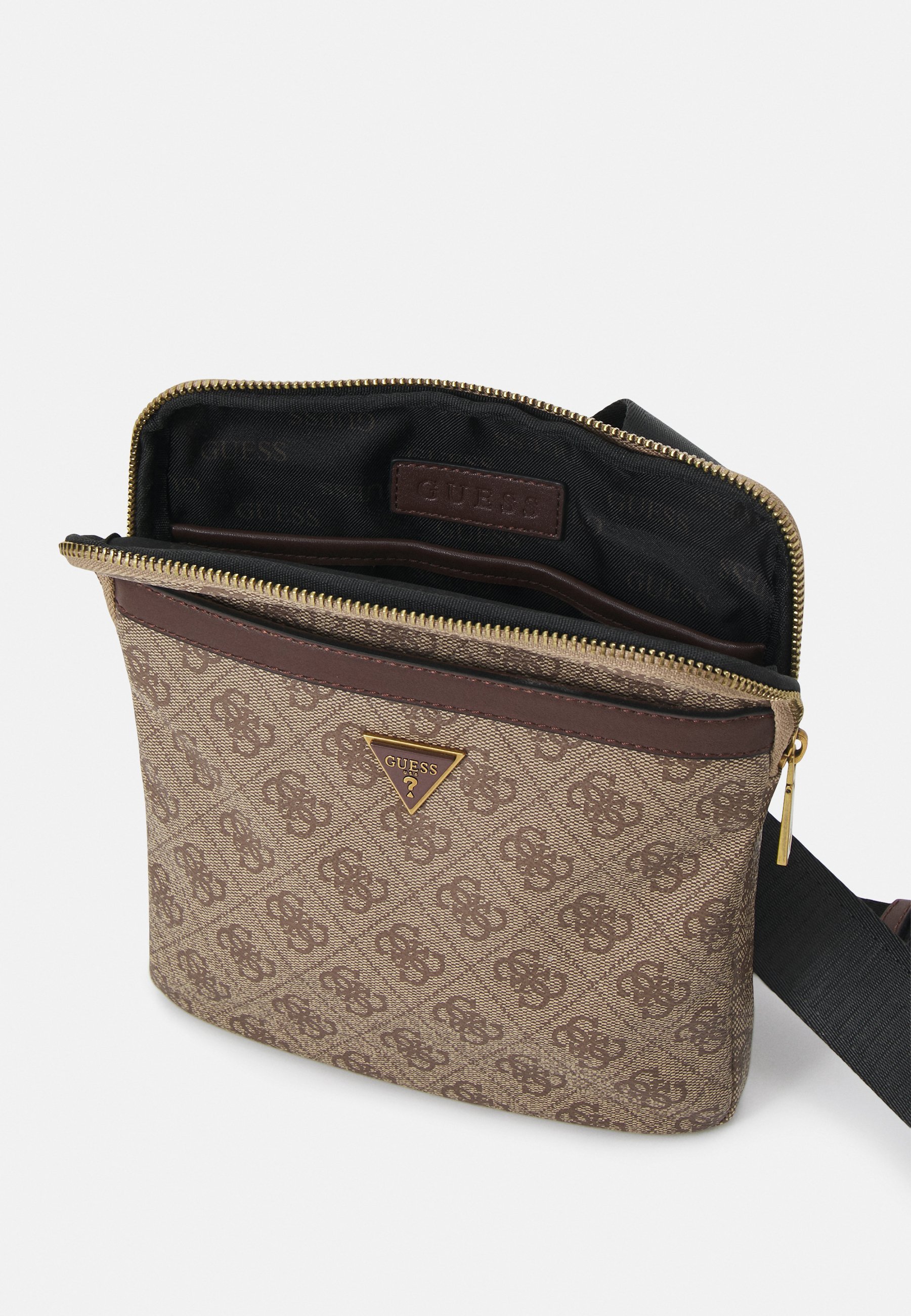 Guess VEZZOLA - Crossbodytas - beige/bruin