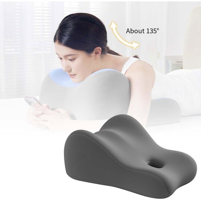 Oreillers - Coussin compensé - Coussin compensé pour dormir - Oreiller dorsal en mousse à mémoire de forme - Oreiller orthopédique