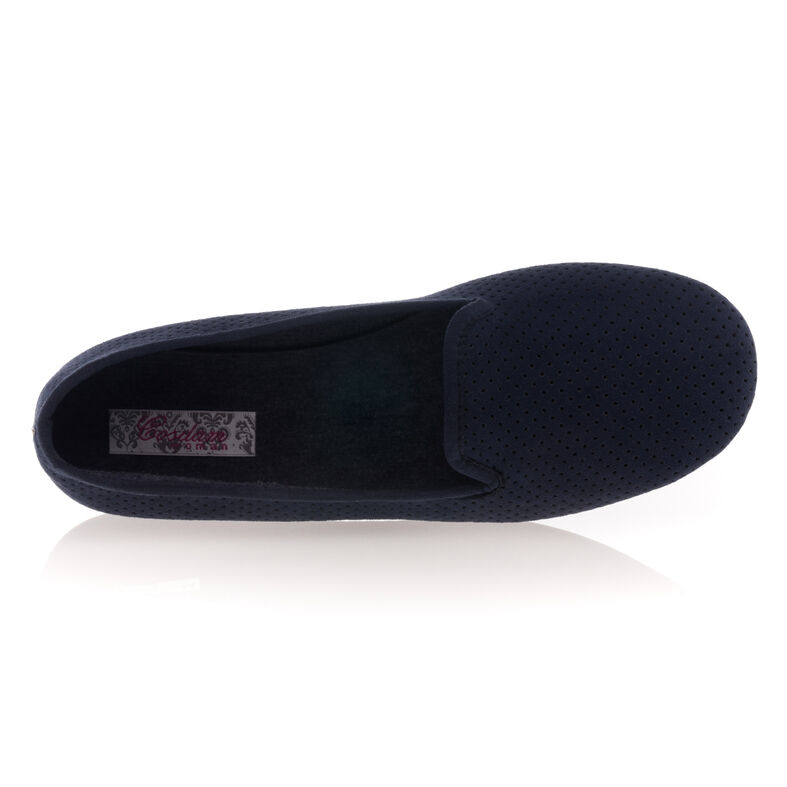 Pantofole blu da donna
