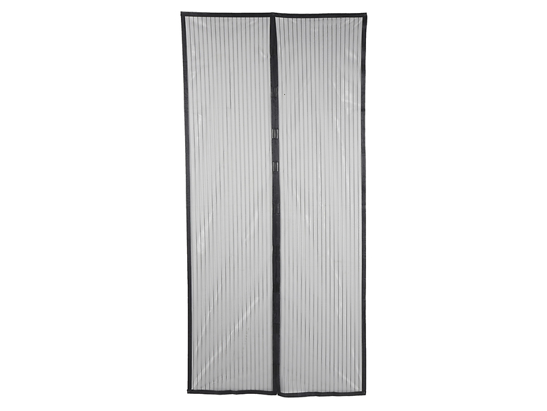 Moskitiera drzwiowa magnetyczna 50x210 cm czarna