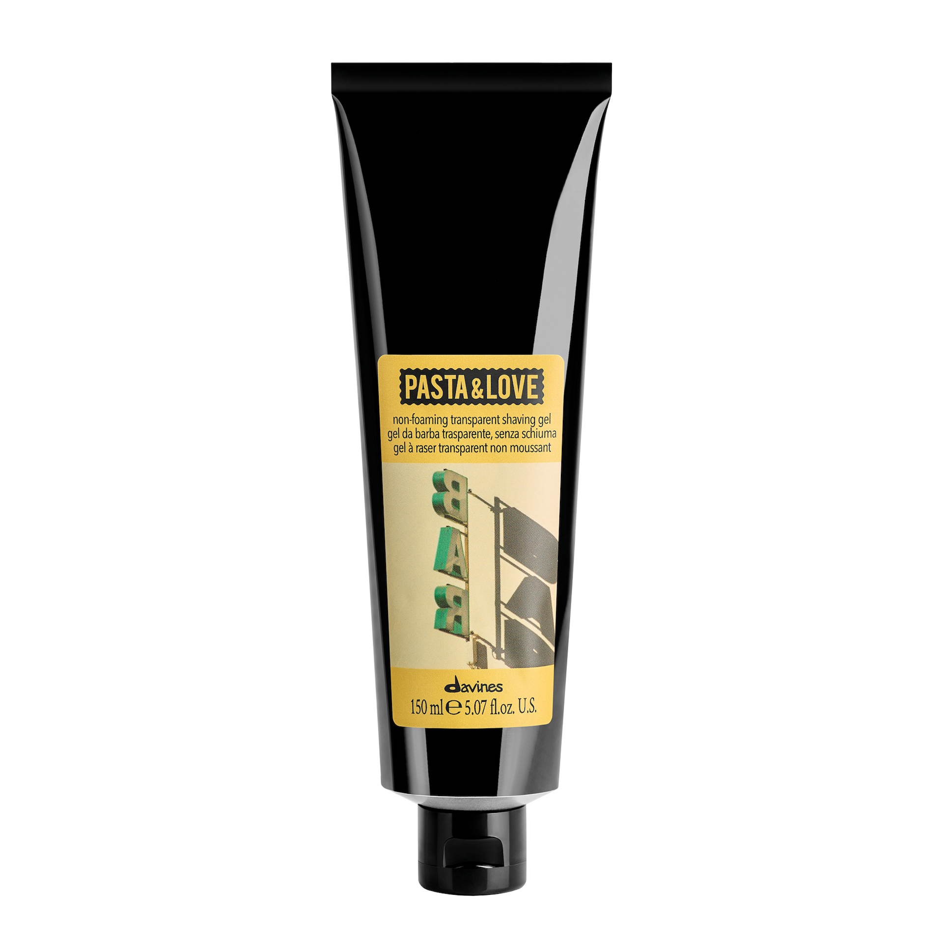 Pasta & Love nepjenivi prozirni gel za brijanje 150 ml - Davines