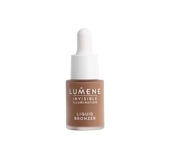 Lumene Invisible Illumination liquid bronzer serum brązujące do twarzy Deep Glow 15ml