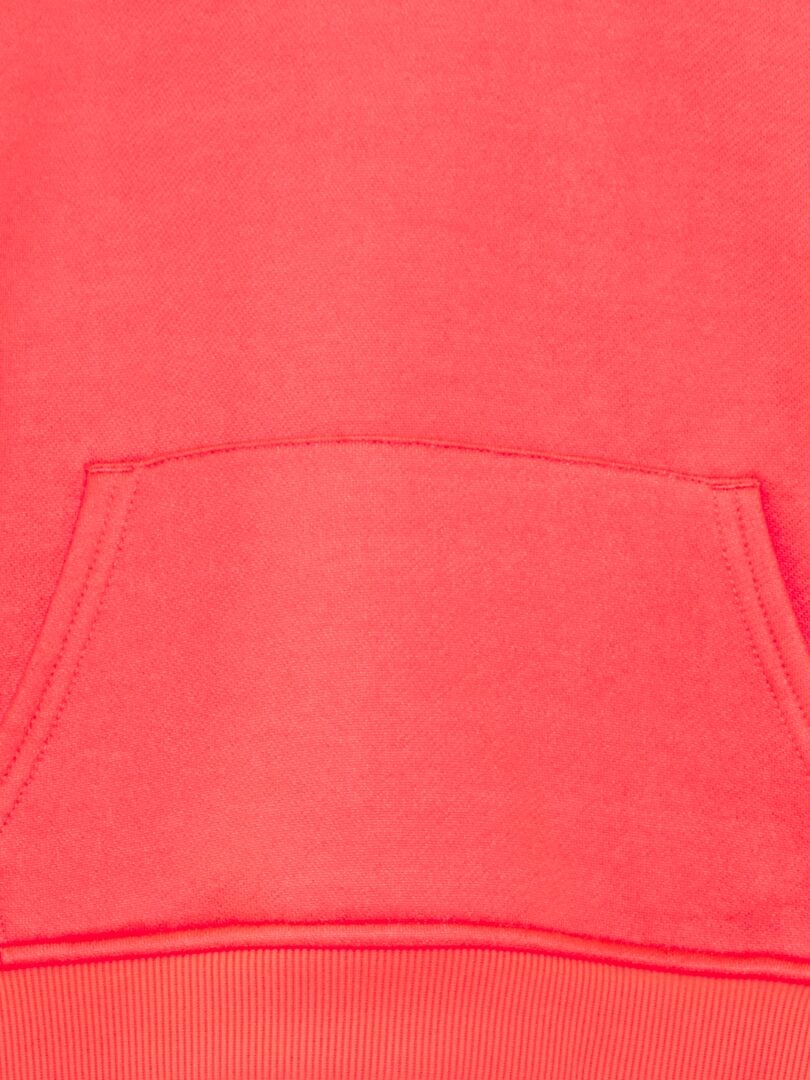 Sudadera con capucha de felpa - NARANJA