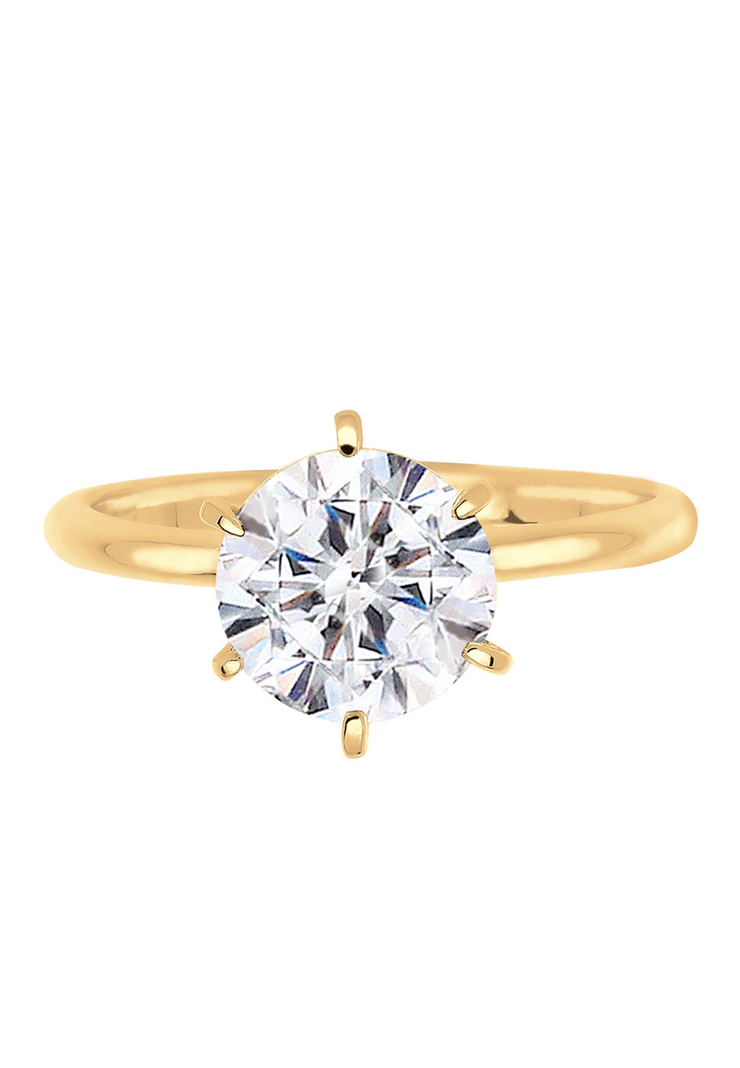 Elli Femmes Fiançailles avec Cristaux en Argent Sterling 925