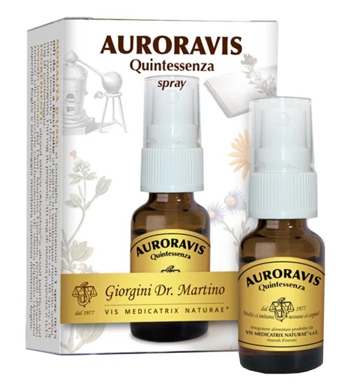 DR. GIORGINI Auroravis Quintessence sprej 15 ml za rednost odvajanja blata