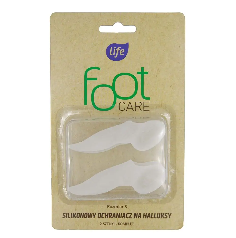 Life Foot Silikonowy ochraniacz na halluks, Rozmiar S