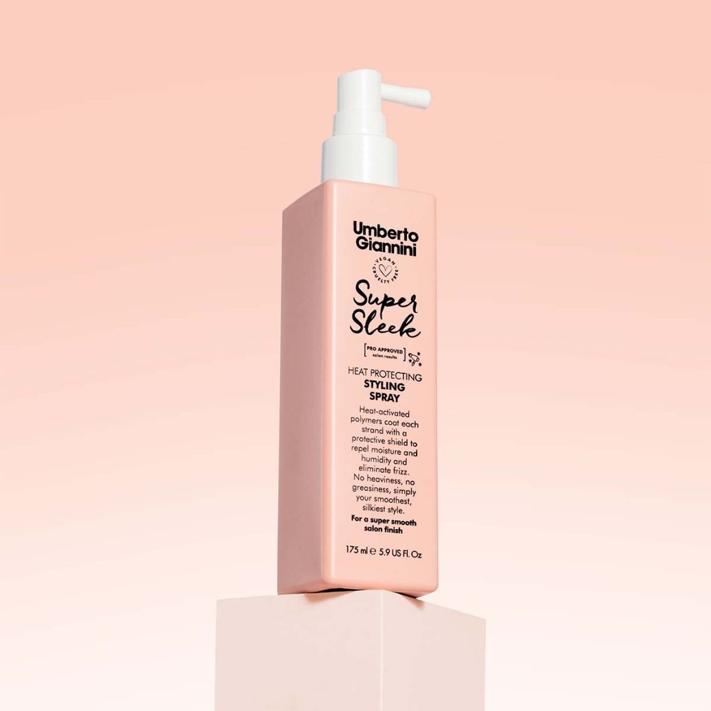 Tepelně ochranný krém Umberto Giannini Super Sleek Blow Dry - 175 ml