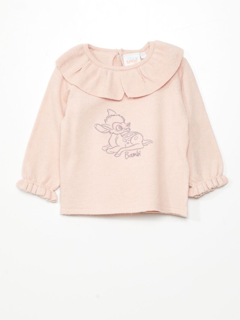 Pulover tricotat „Bambi” - ROZ