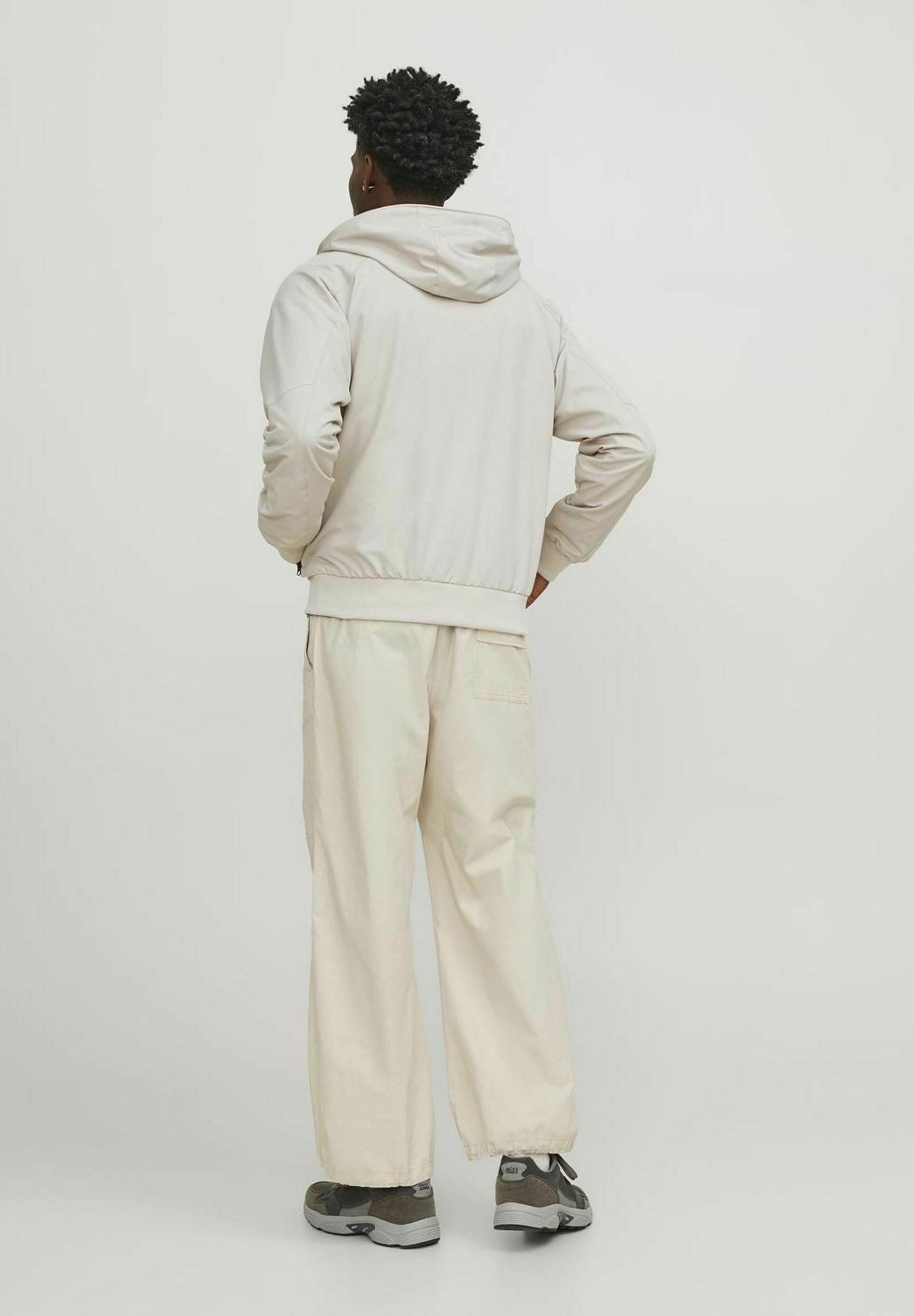 Jaqueta Jack & Jones ZIPPER - Outdoor - Moonbeam