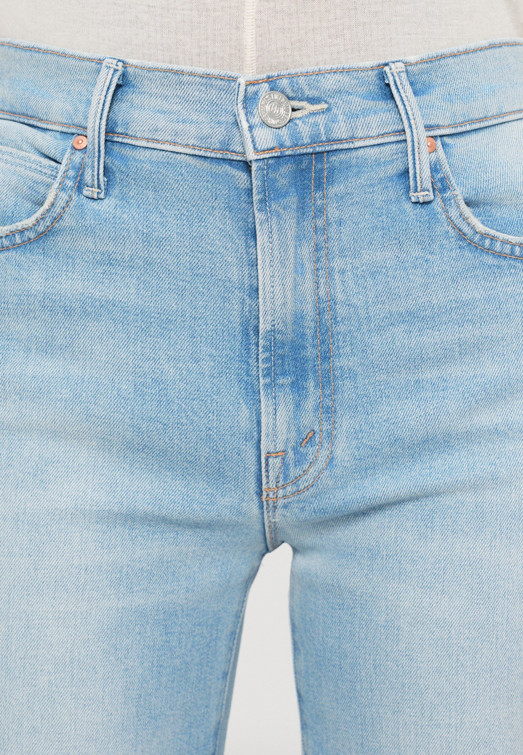 Mother THE KICK IT SUPERIOR - Jean droit - denim bleu clair